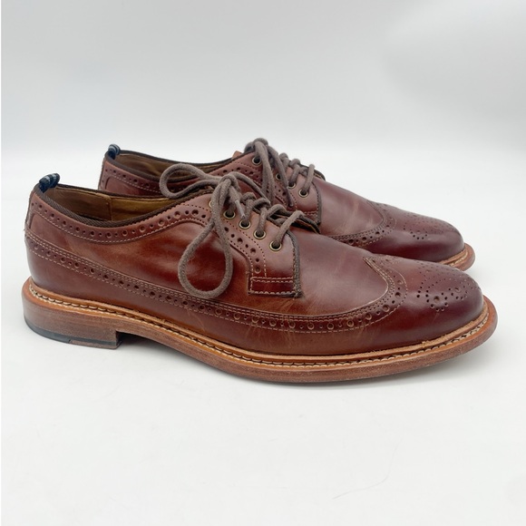Cole Haan & Todd Snyder • Hammond Wingtip Leather Oxford Shoes